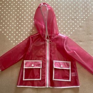 Pink Rain Parka